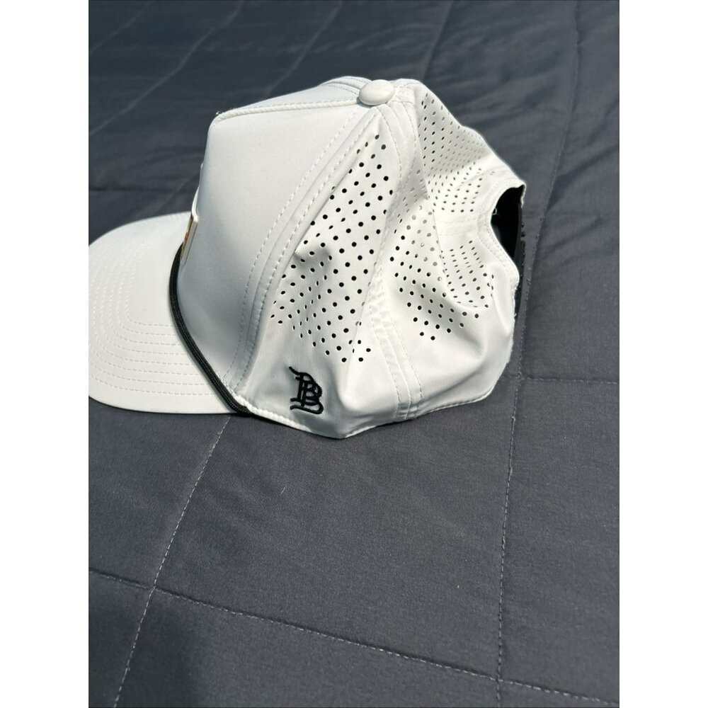 Purina Friskies Logo Adjustable Snapback Baseball Hat White Breathable Cap New - Picture 2 of 5